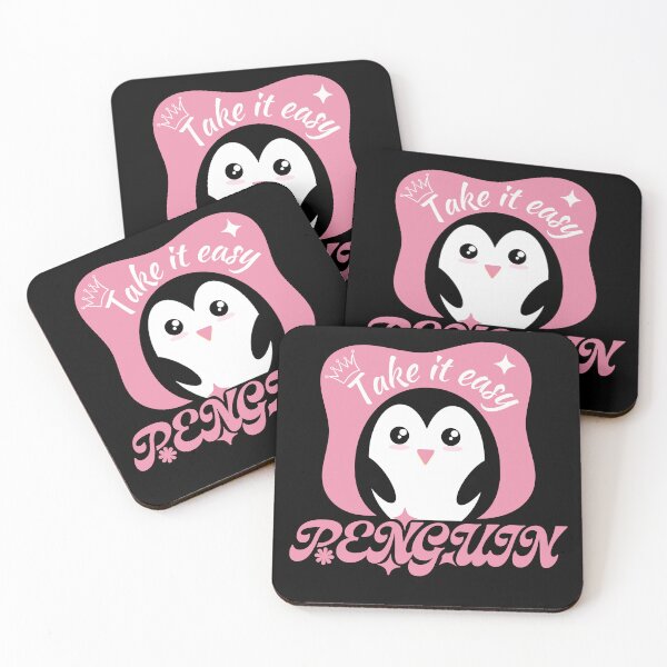 Item preview, Take It Easy Penguin for Penguin Lovers designed and sold by penguinarchives.