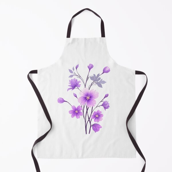 Item preview, Painting Purple Watercolor Cosmos Flowers designed and sold by ArtCornerStudio.