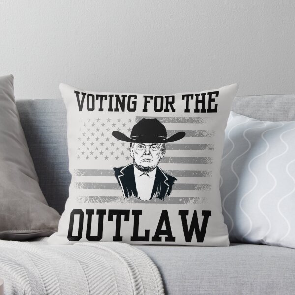 Item preview, I'm voting for outlaw candidate Trump  designed and sold by erozzz.