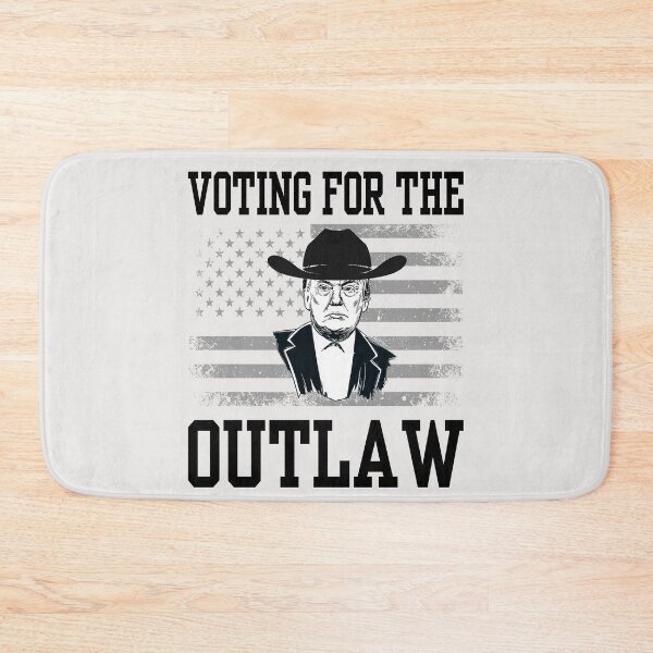 Item preview, I'm voting for outlaw candidate Trump  designed and sold by erozzz.
