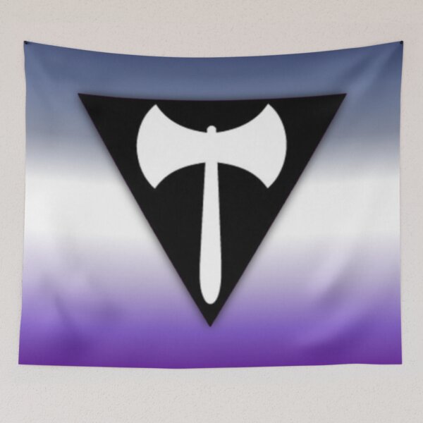 Item preview, BUTCH LABRYS GRADIENT FLAG (BLUE variant 2) designed and sold by VoltageStone.