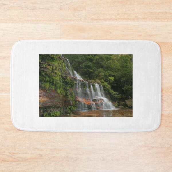 Item preview, Katoomba Falls .. with green & orange designed and sold by Michael Matthews.