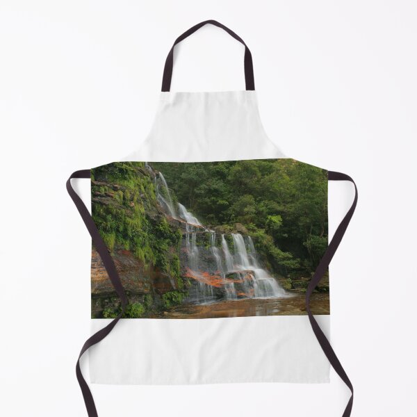 Item preview, Katoomba Falls .. with green & orange designed and sold by Michael Matthews.