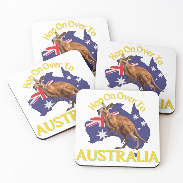 Item preview, Hop on Over to Australia  designed and sold by pUNKnown.
