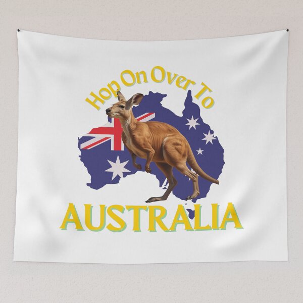 Item preview, Hop on Over to Australia  designed and sold by pUNKnown.