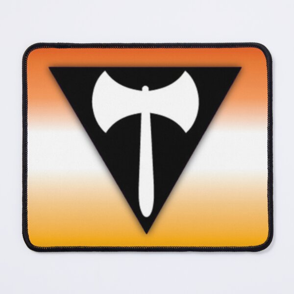 Item preview, BUTCH LABRYS GRADIENT FLAG (ORANGE variant 2) designed and sold by VoltageStone.