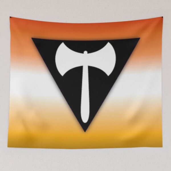 Item preview, BUTCH LABRYS GRADIENT FLAG (ORANGE variant 2) designed and sold by VoltageStone.