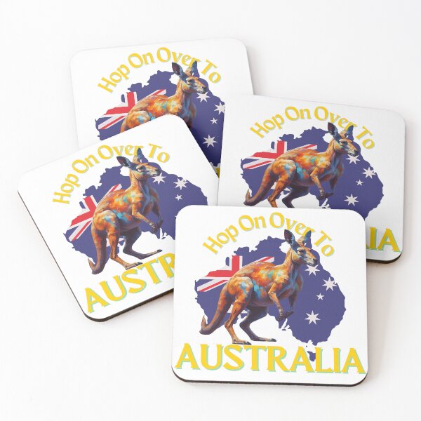 Item preview, Hop on Over to Australia  designed and sold by pUNKnown.