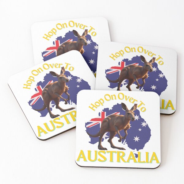 Item preview, Hop on Over to Australia  designed and sold by pUNKnown.