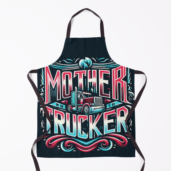 Item preview, mother trucker, typography designed and sold by maxmaj.