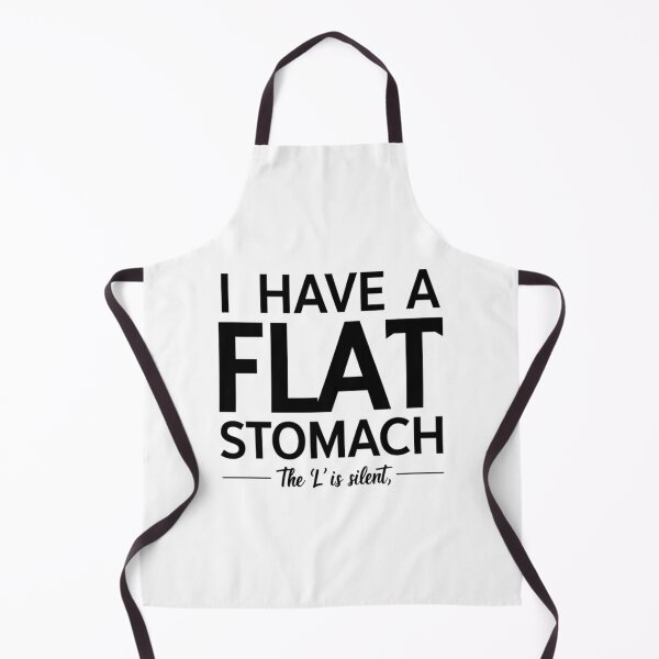 Item preview, Flat Stomach, FunnyFits70, Funny, Humor, Meme, funny quote, sarcasm, diet joke, slogan, pizza humor, dieting, funny apparel, joke shirt, pizza lover, witty caption, humorous tee, lol, graphic, designed and sold by FunnyFits70.