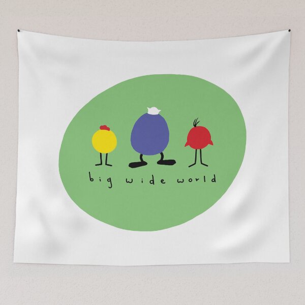 Item preview, big wide world designed and sold by jxnna.