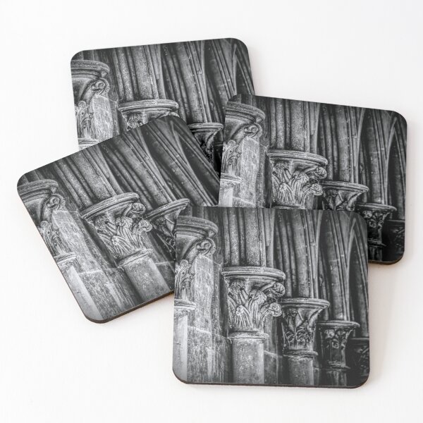 Item preview, Pillars at the Bayeux Cathedral, France, in BW designed and sold by jrtwynam.