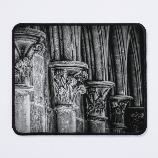 Item preview, Pillars at the Bayeux Cathedral, France, in BW designed and sold by jrtwynam.