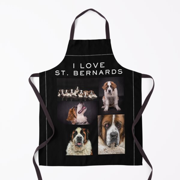 Item preview, I love St. Bernards | Dog tee| Saint Bernard dog owner designed and sold by CatholicArtisan.
