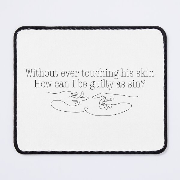 Item preview, Guilty as Sin Lyrics - How can I be GAS? designed and sold by Samantha Kelly.