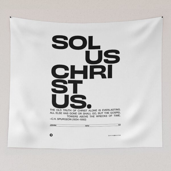 Item preview, Solus Christus Retro Sans designed and sold by 2fivequotes.
