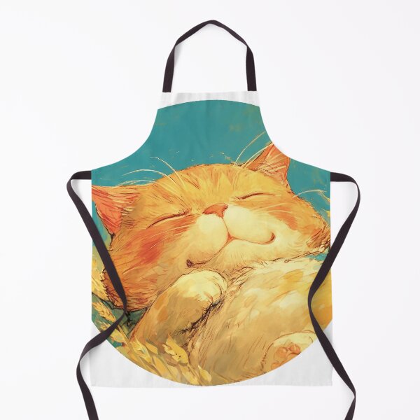 Item preview, Chubby Orange Tabby Asleep designed and sold by Nowshin Tasnim.