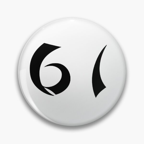 Item preview, 61, sixty-one, black, shangai designed and sold by Numbers-Art.