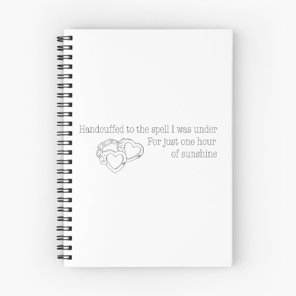 Item preview, Fresh Out The Slammer Lyrics - Handcuffed to the spell designed and sold by Samantha Kelly.