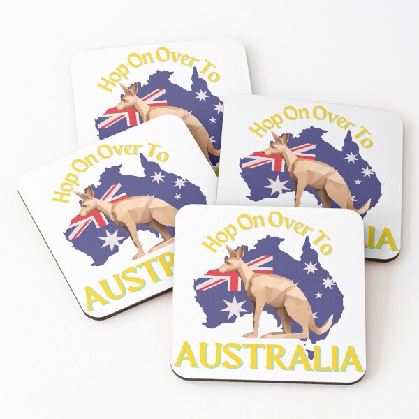 Item preview, Hop on Over to Australia  designed and sold by pUNKnown.