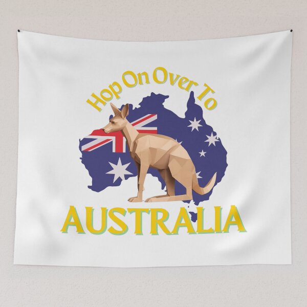 Item preview, Hop on Over to Australia  designed and sold by pUNKnown.