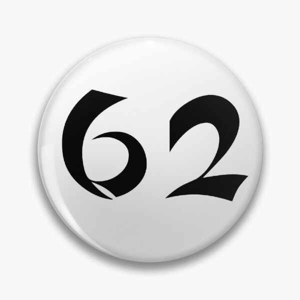 Item preview, 62, sixty-two, black, shangai designed and sold by Numbers-Art.