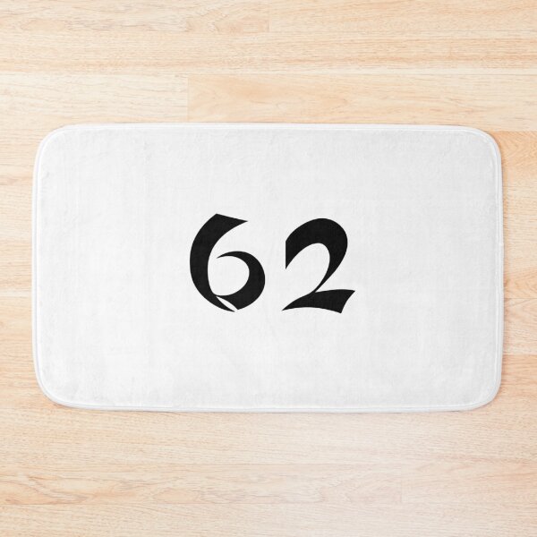 Item preview, 62, sixty-two, black, shangai designed and sold by Numbers-Art.