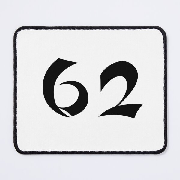 Item preview, 62, sixty-two, black, shangai designed and sold by Numbers-Art.