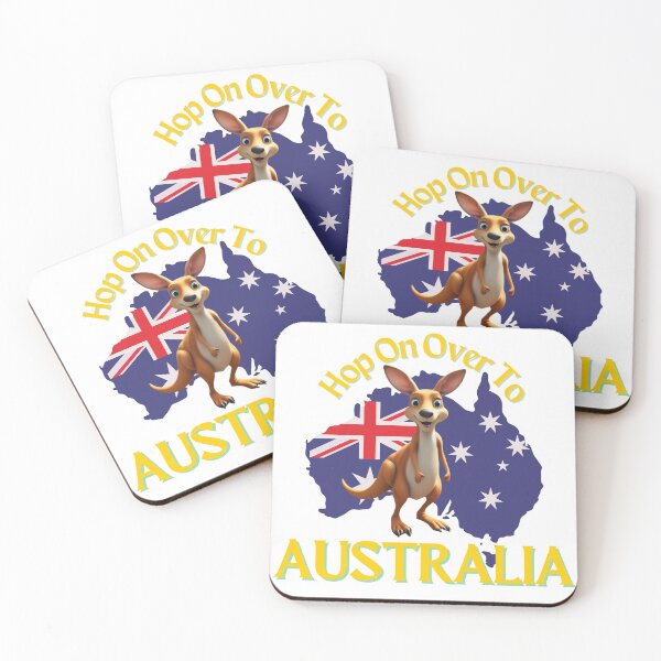 Item preview, Hop on Over to Australia  designed and sold by pUNKnown.