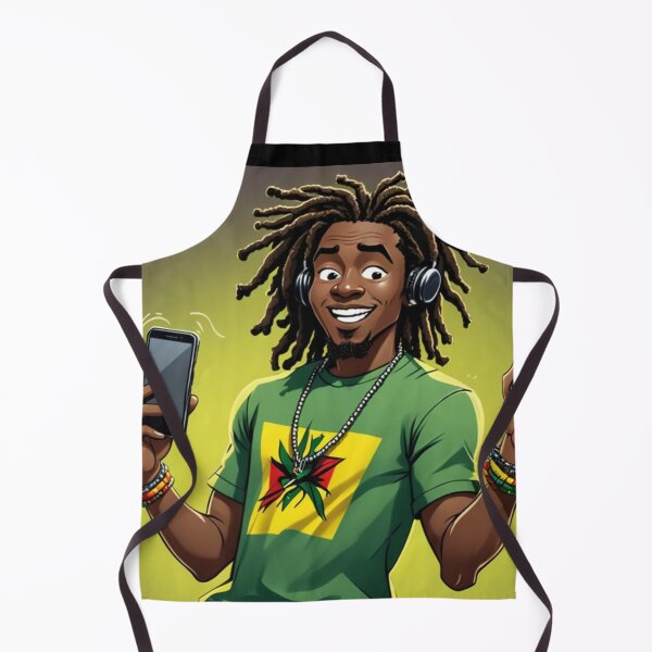 Item preview, Jamaican listens to reggae music designed and sold by Artbellachi.