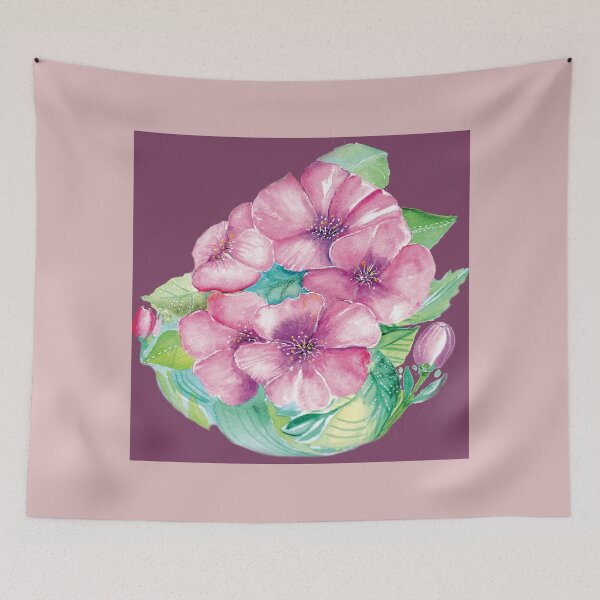 Item preview, Pattern "Flower Round" designed and sold by Liliana  Donato.