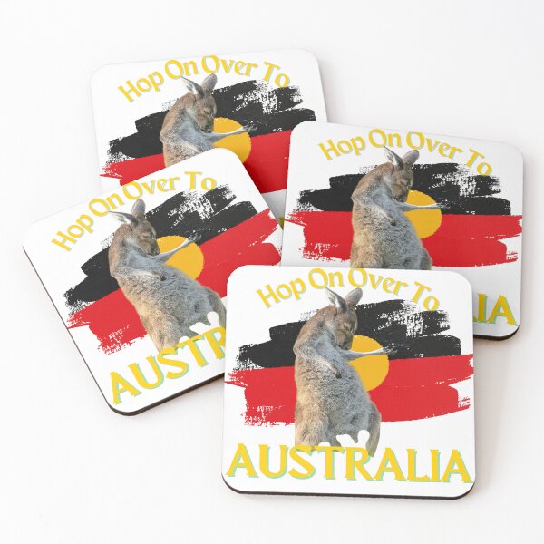 Item preview, Hop on Over to Australia  designed and sold by pUNKnown.