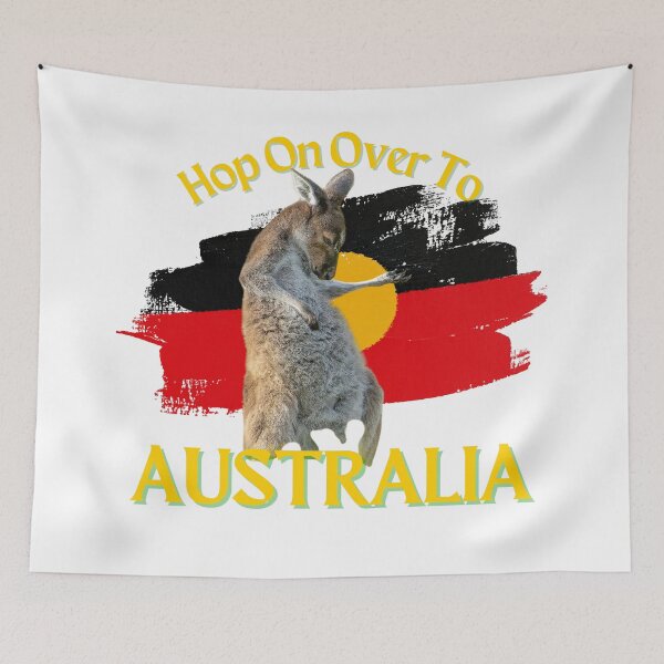 Item preview, Hop on Over to Australia  designed and sold by pUNKnown.