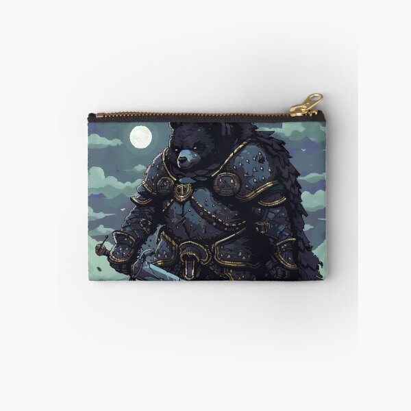 Item preview, Black Bear Pixel Knight designed and sold by Kaos-Bit.