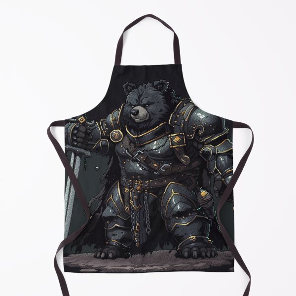 Artikelvorschau, Bärenritter-Pixel-Art entworfen und verkauft von Kaos-Bit.