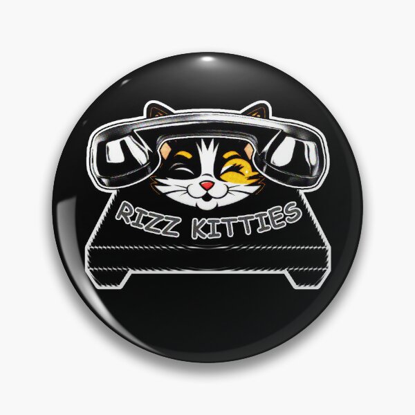 Rizz Kitties Super Dope Meowfficially Licensed - Pins, Stickers, and Magnets Pin