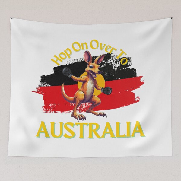 Item preview, Hop on Over to Australia  designed and sold by pUNKnown.