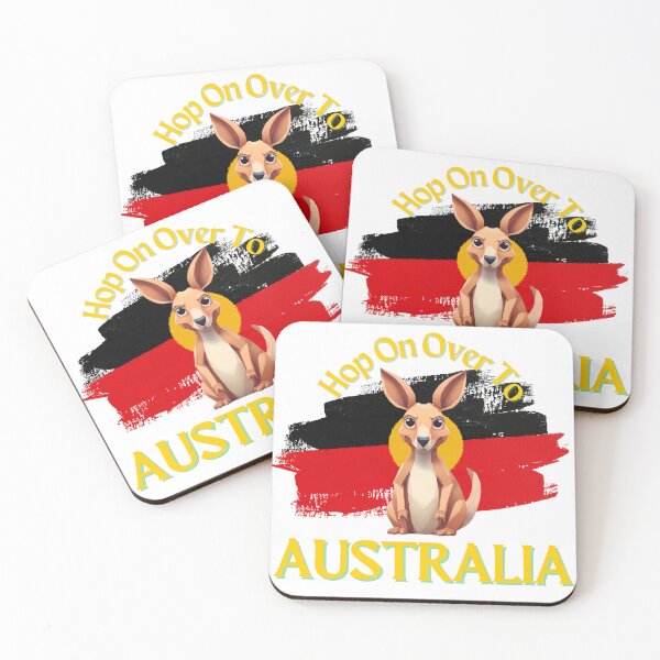 Item preview, Hop on Over to Australia  designed and sold by pUNKnown.
