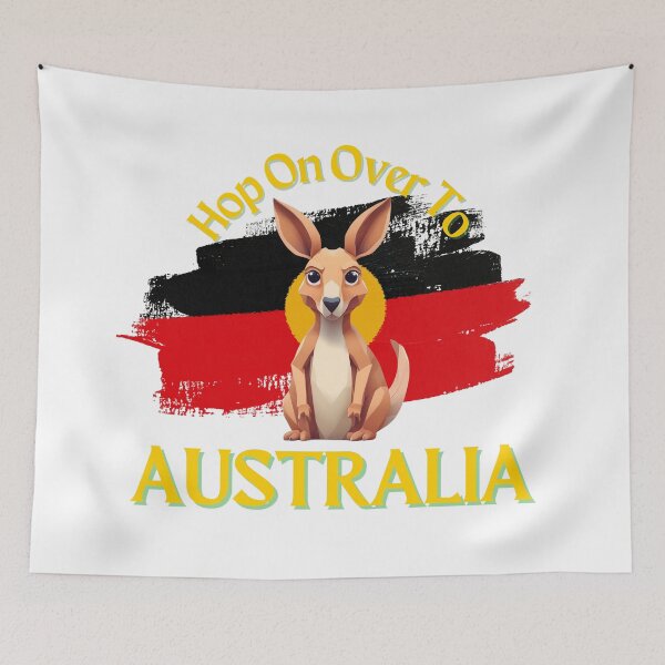 Item preview, Hop on Over to Australia  designed and sold by pUNKnown.
