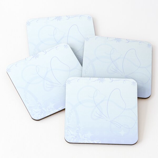 Item preview, light blue butterfly abstract frutiger metro pattern designed and sold by meuliasshop.