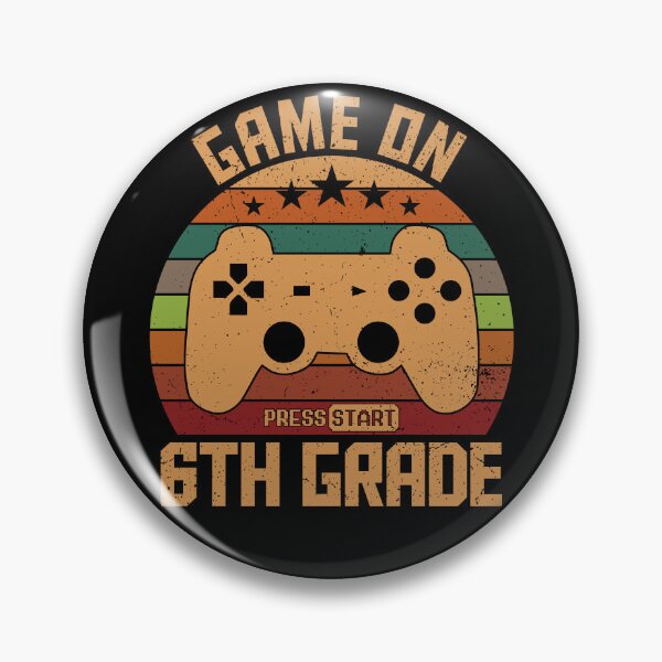 Item preview, Sixth Grade Back To School Game On 6th Grade - Funny Gamer First day of School designed and sold by CORJIDOG-ART.