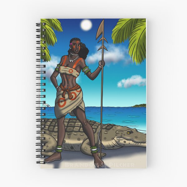 Item preview, Melanesian Warrior Princess designed and sold by Brandon Pilcher's Creative Adventures.