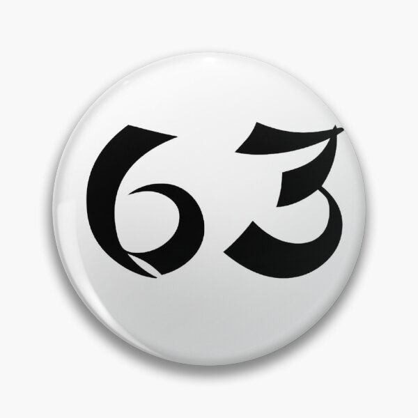 Item preview, 63, sixty-three, black, shangai designed and sold by Numbers-Art.