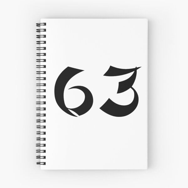 Item preview, 63, sixty-three, black, shangai designed and sold by Numbers-Art.
