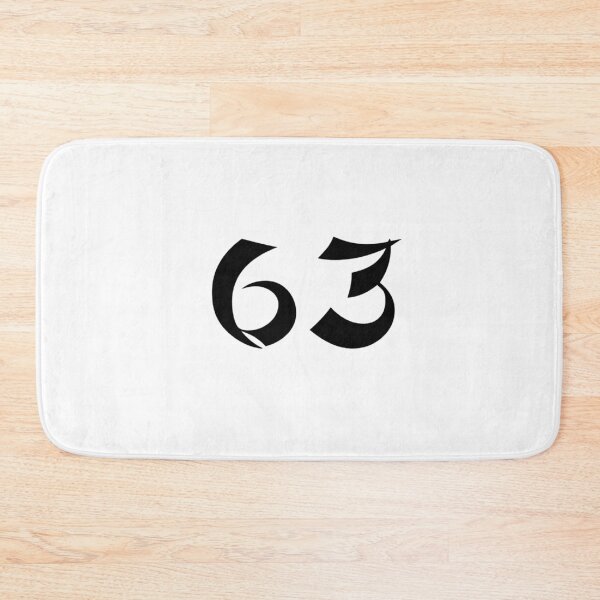 Item preview, 63, sixty-three, black, shangai designed and sold by Numbers-Art.