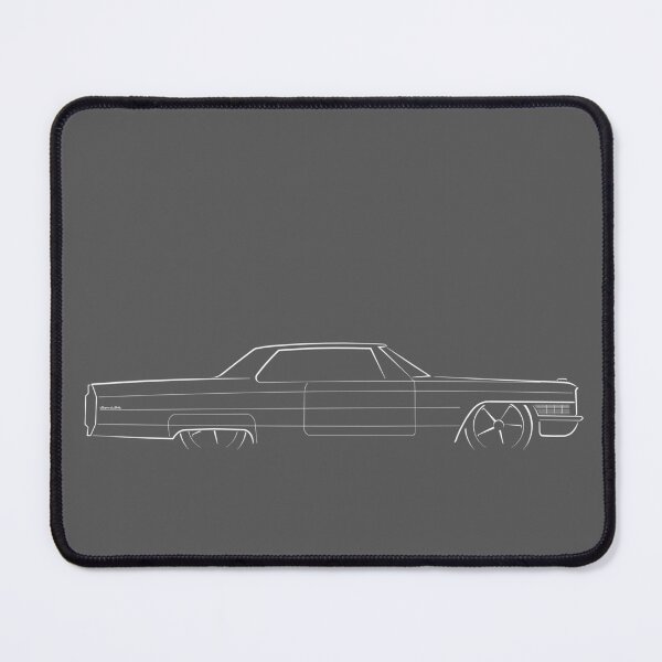 Item preview, 1965 Cadillac Coupe Deville - profile stencil, white designed and sold by mal-photography.