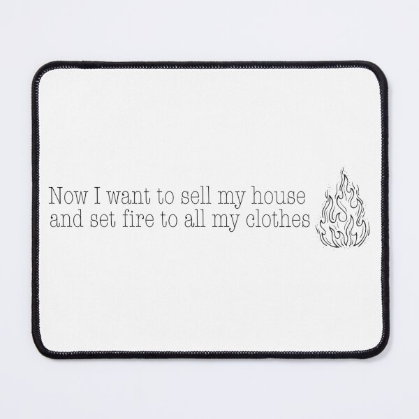 Item preview, The Black Dog Lyrics - Set Fire to All My Clothes designed and sold by Samantha Kelly.