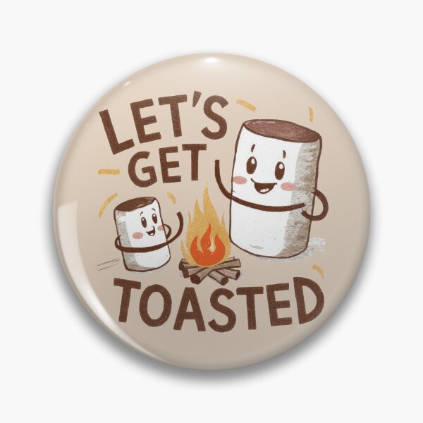 Item preview, Fun Retro Camping, Let's Get Toasted  designed and sold by DevlynnDesigns.