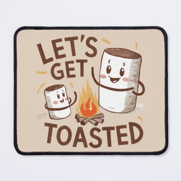 Item preview, Fun Retro Camping, Let's Get Toasted designed and sold by DevlynnDesigns.